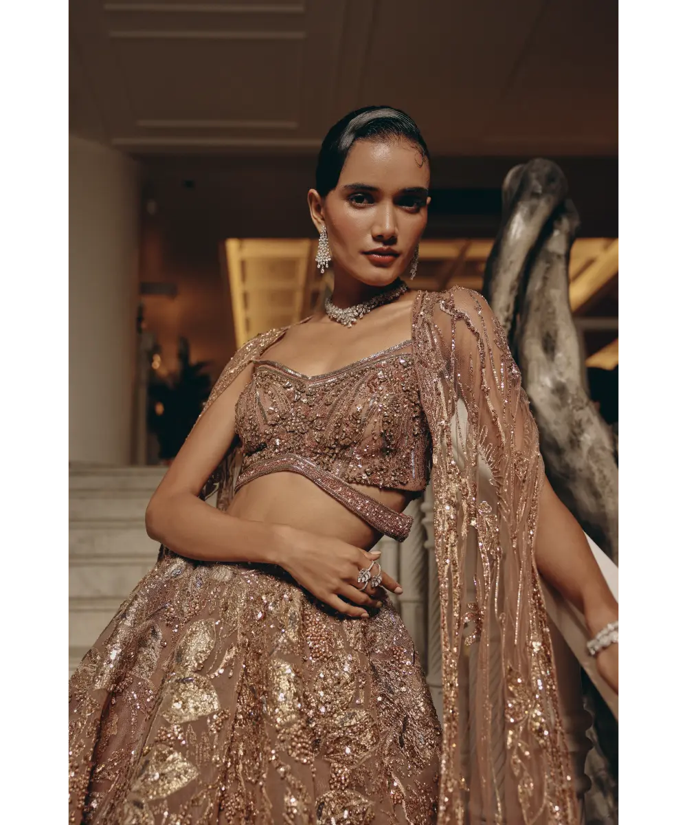 ADAARA COUTURE - Ethereal Dawn Lehenga